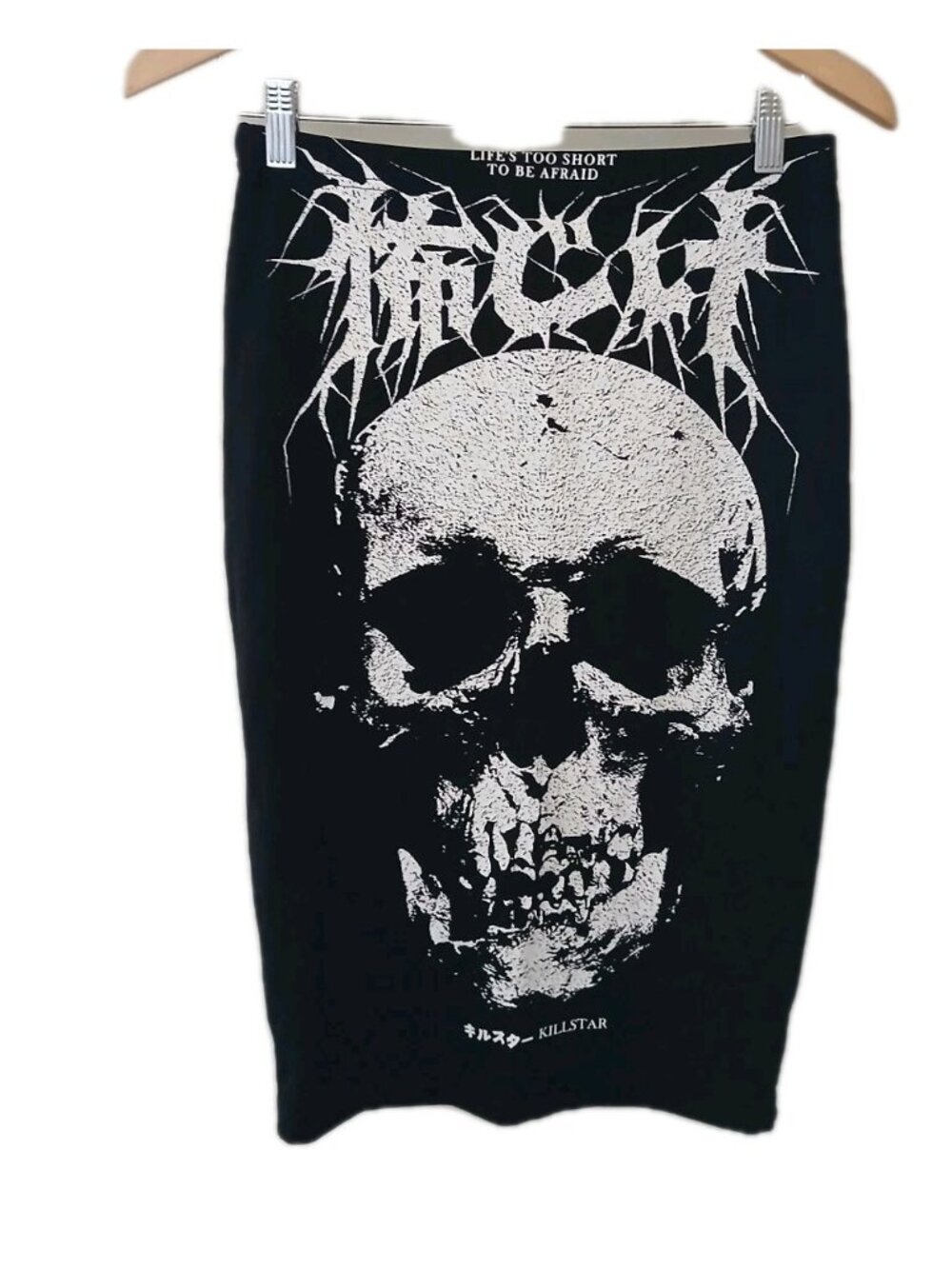 Killstar Fearless Skull Skirt